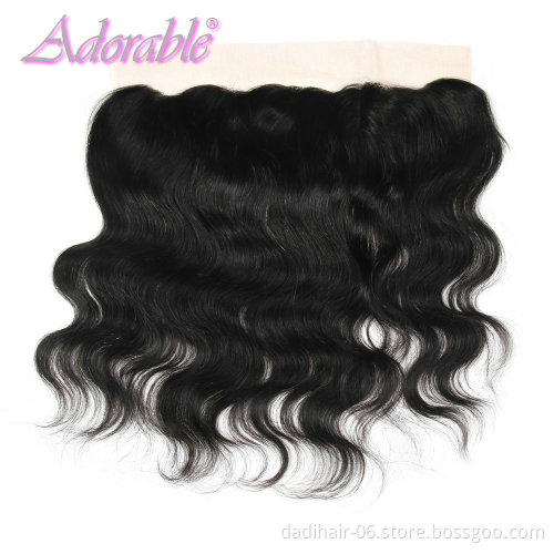 13*4 top lace closure silk straight 100% human hair closure,human hair with frontal lace closure